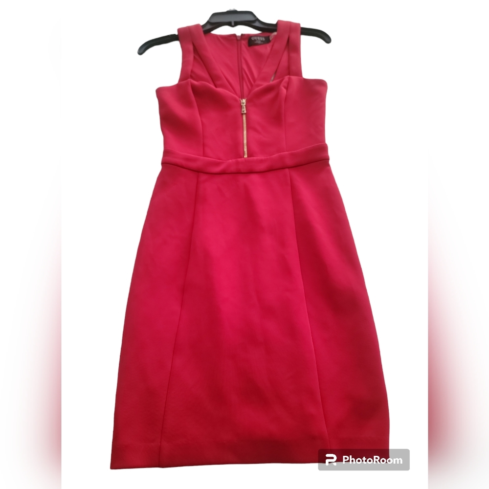 GUESS DRESS Women's size 0 color red
